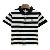 Black Stripes Polo T-Shirt